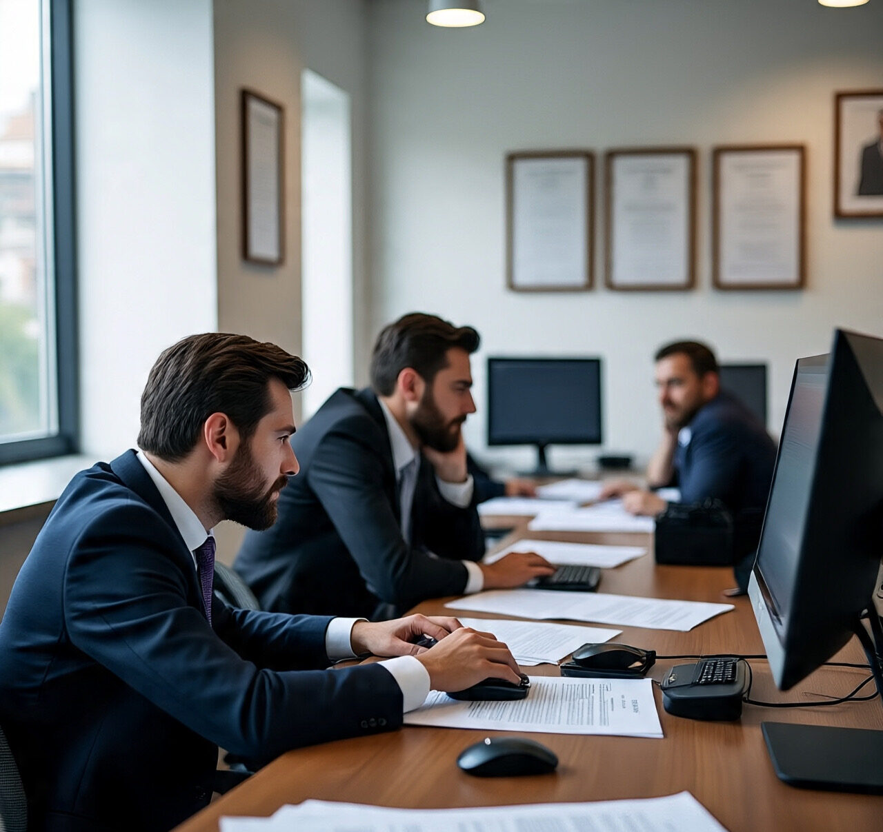 AI-Powered Rapid Response Our system contacts every lead within 60 seconds of inquiry. We capture the client’s legal issue, urgency, and readiness before your team ever speaks to them. 24/7 Text & Email Automation Lead Qualification & Vetting Never miss another potential case — even during court hours or after hours.